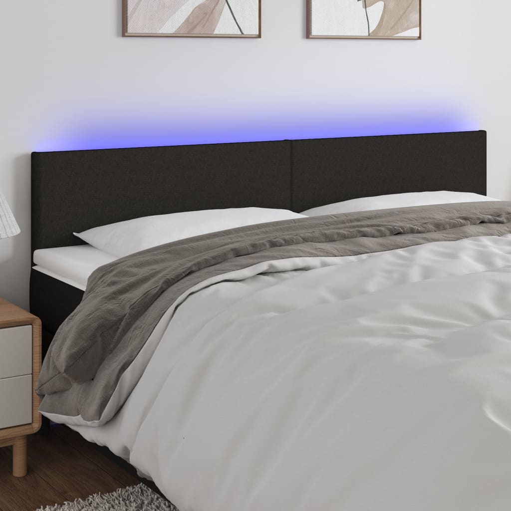 Led Headboard 200 Cm Fabric