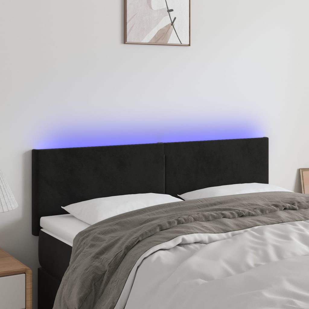 Led Headboard 200 Cm Velvet