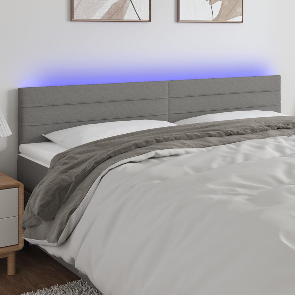 Led Headboard 100 Cm Fabric