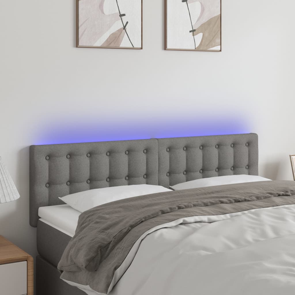 Led Headboard 100 Cm Fabric