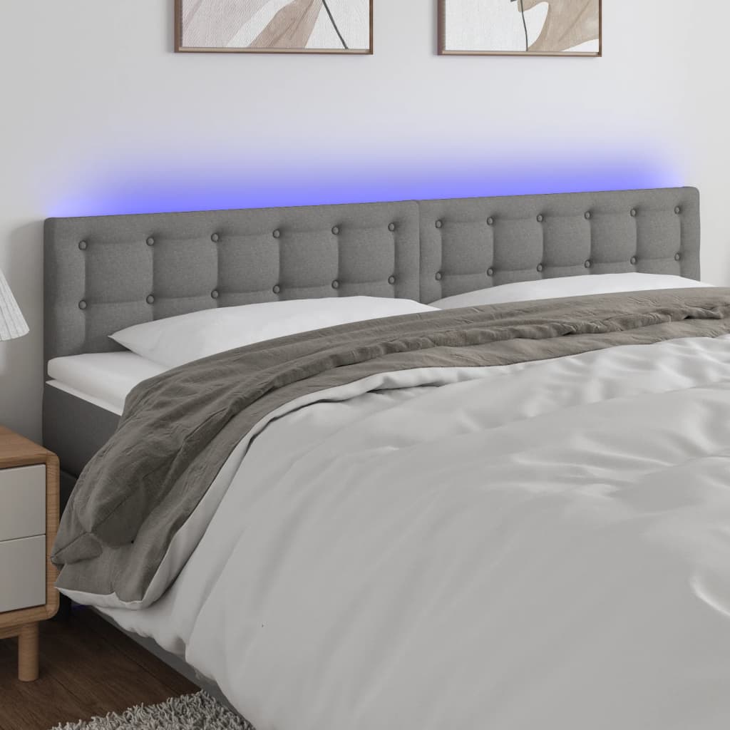 Led Headboard 100 Cm Fabric
