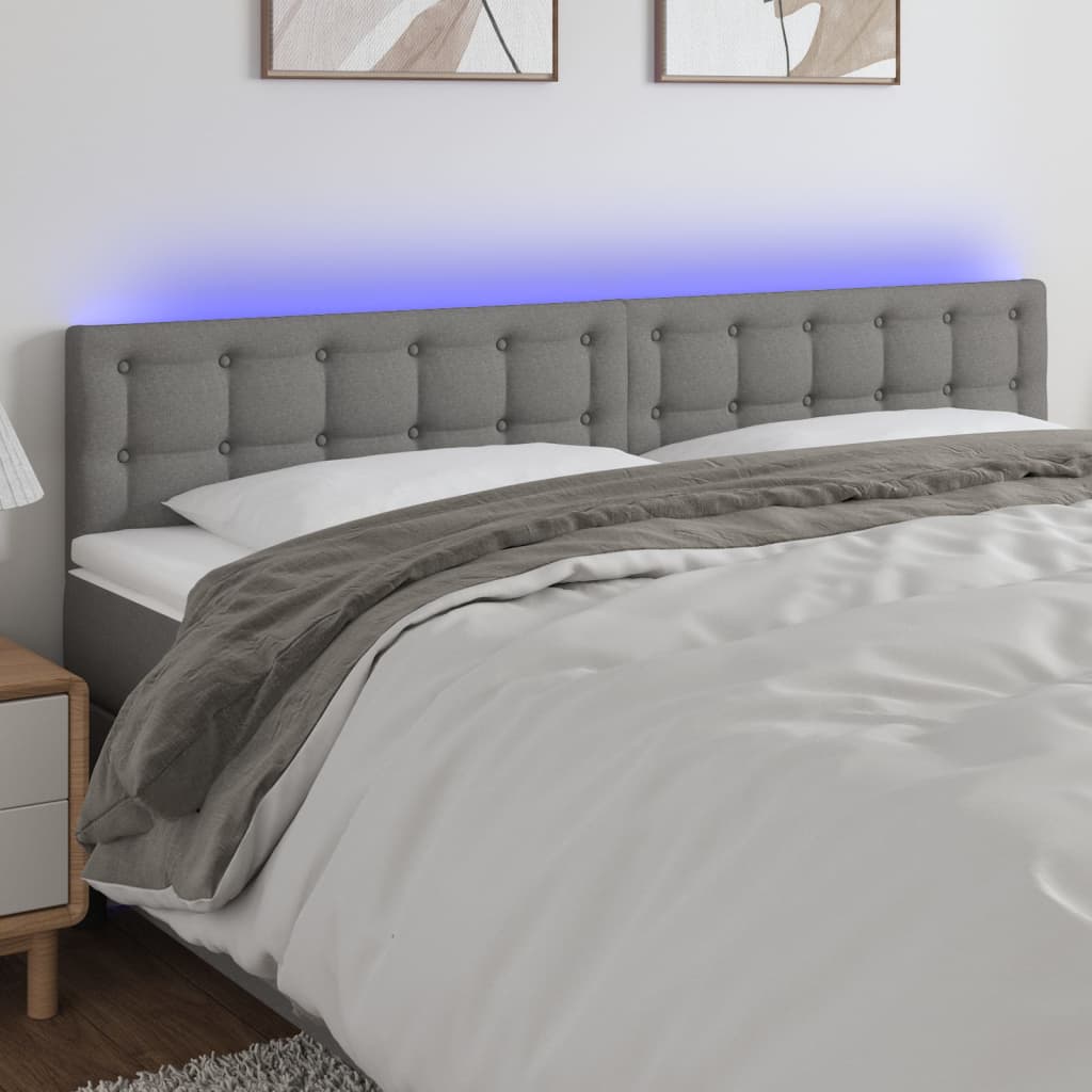 Led Headboard 100 Cm Fabric