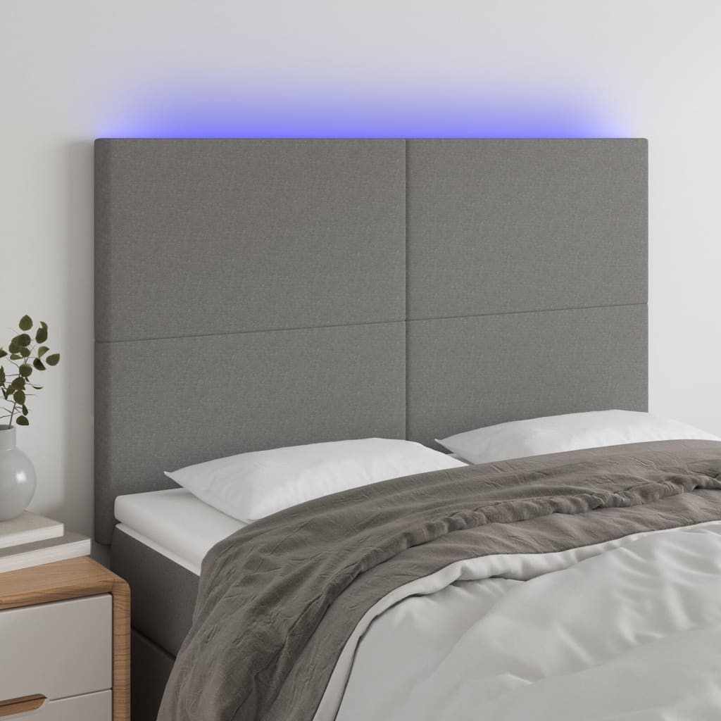Led Headboard 200 Cm Fabric