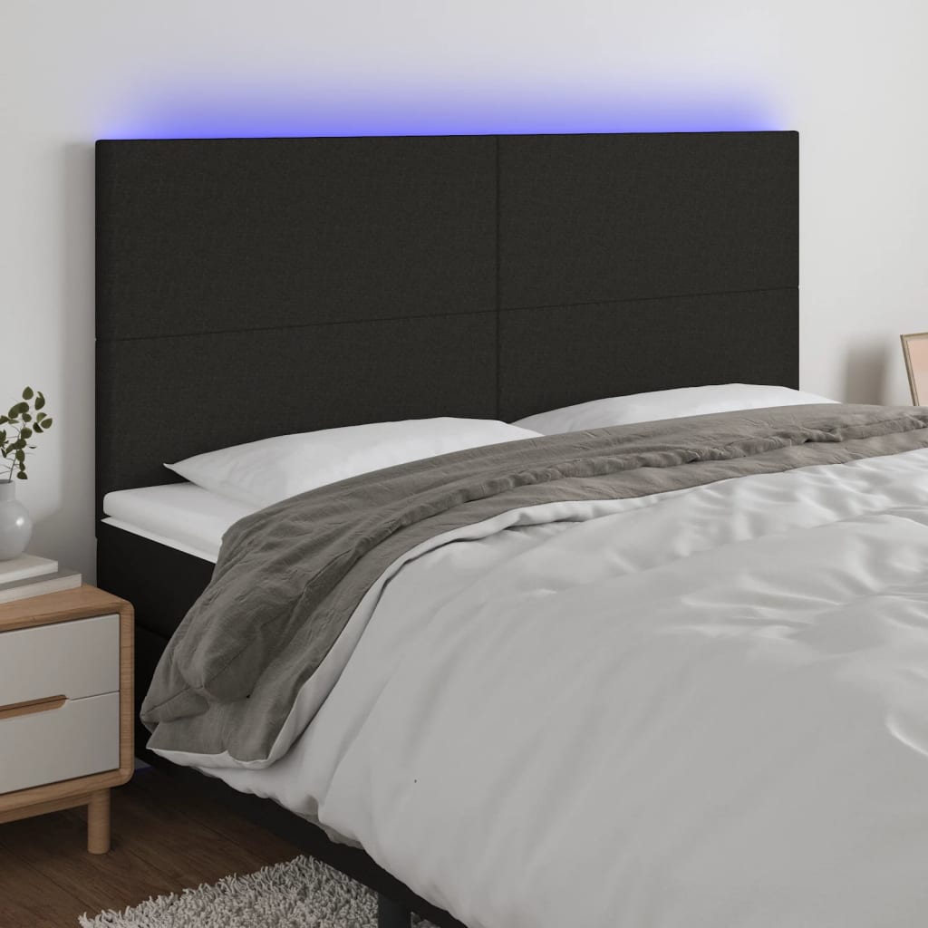Led Headboard 200 Cm Fabric