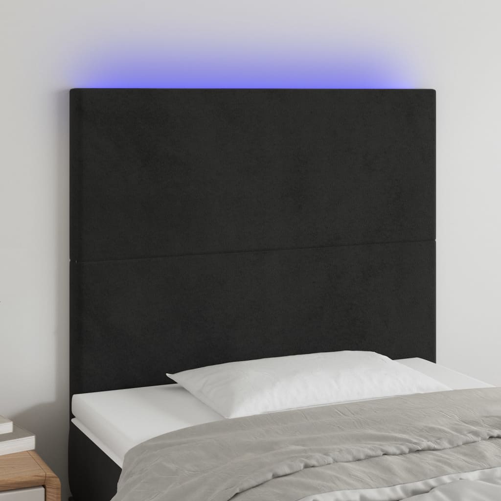 Led Headboard 200 Cm Velvet