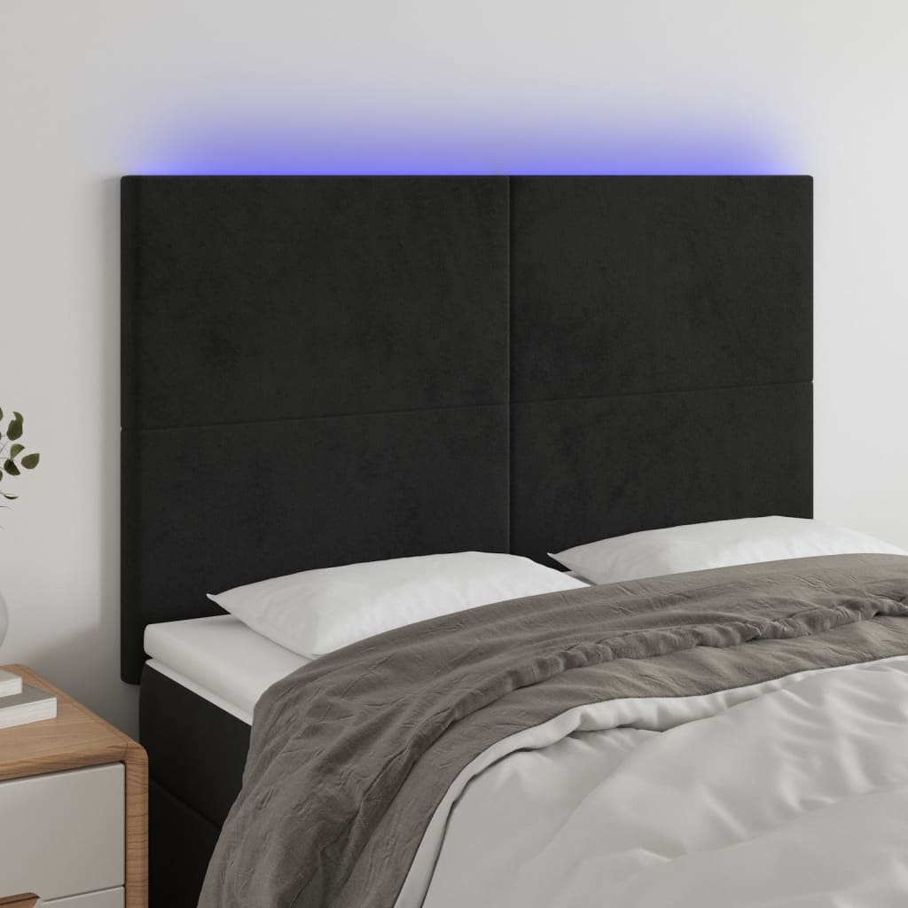 Led Headboard 200 Cm Velvet