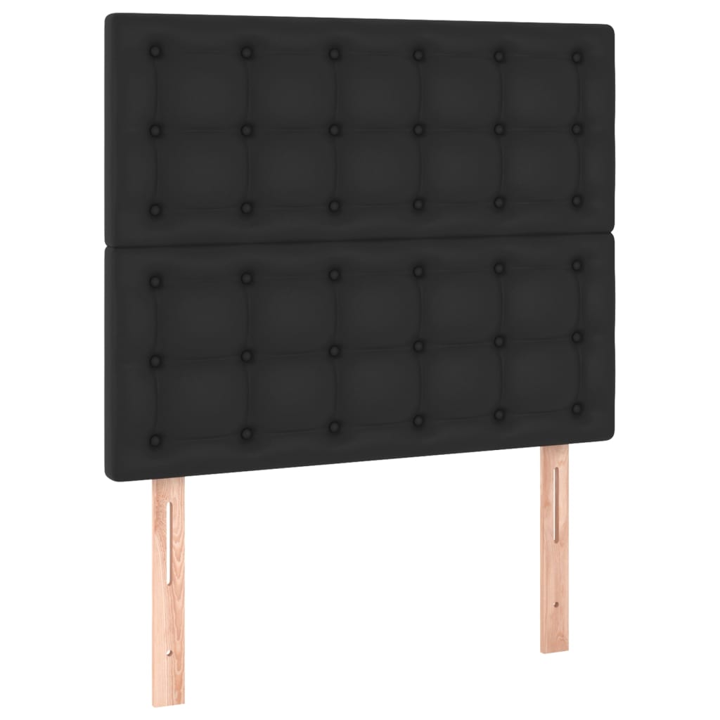 Led Headboard 100 Cm Faux Leather