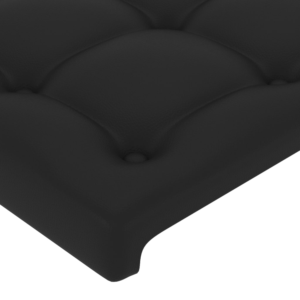Led Headboard 100 Cm Faux Leather