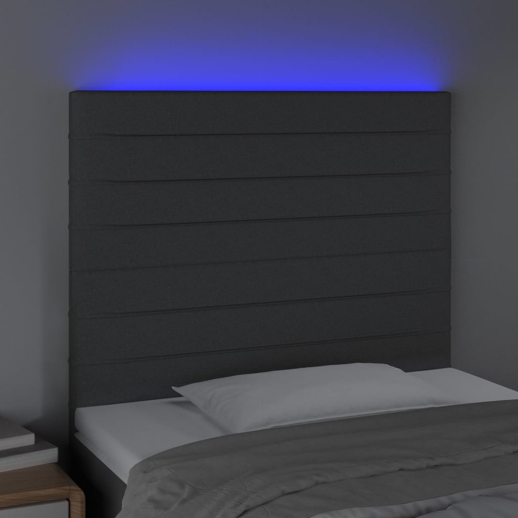 Led Headboard 100 Cm Fabric