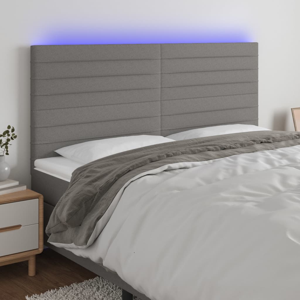 Led Headboard 100 Cm Fabric