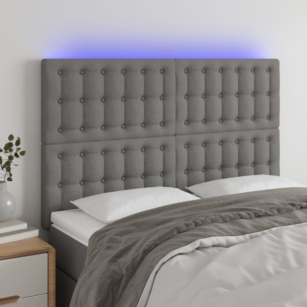 Led Headboard 100 Cm Fabric