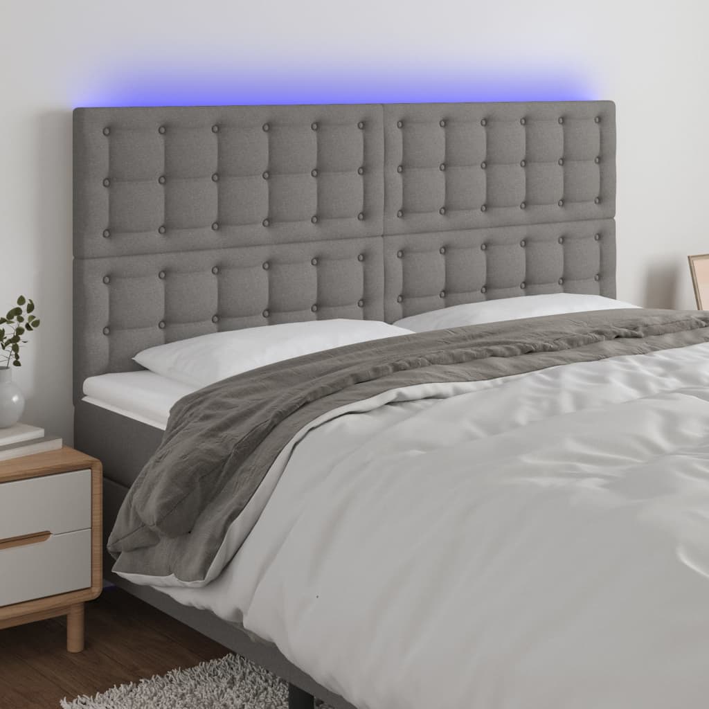 Led Headboard 100 Cm Fabric