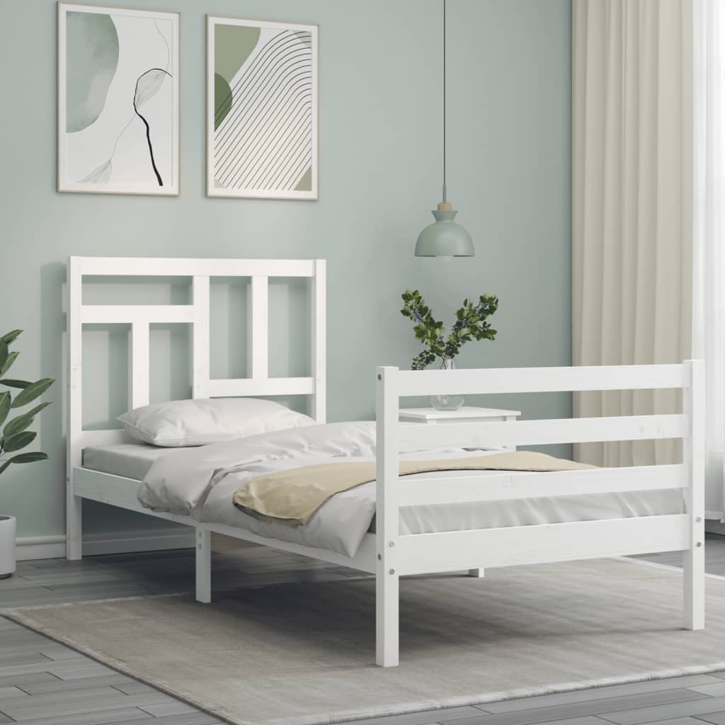 Bed Frame Without Mattress Solid Wood