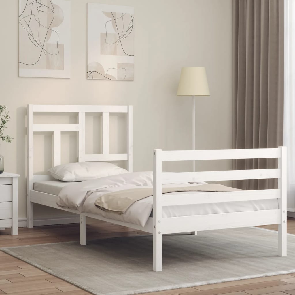 Bed Frame Without Mattress Solid Wood