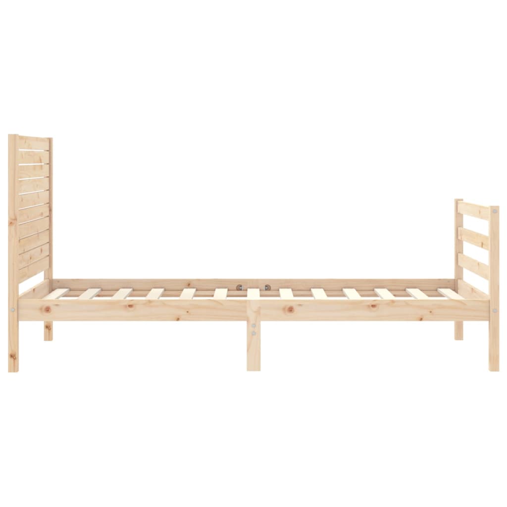 Bed Frame Without Mattress Solid Wood