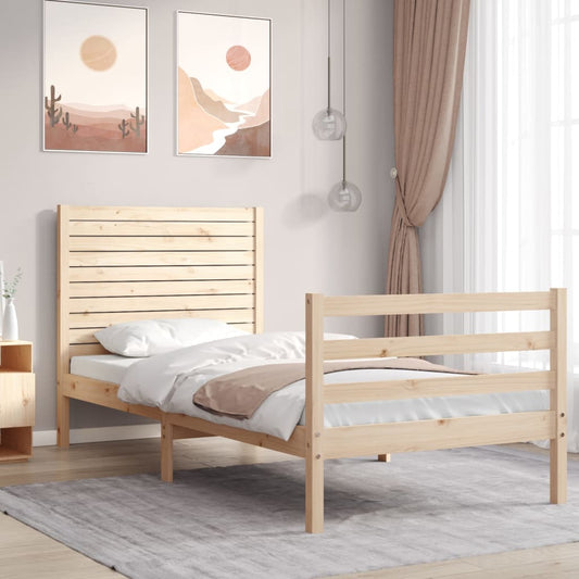 Bed Frame Without Mattress Solid Wood