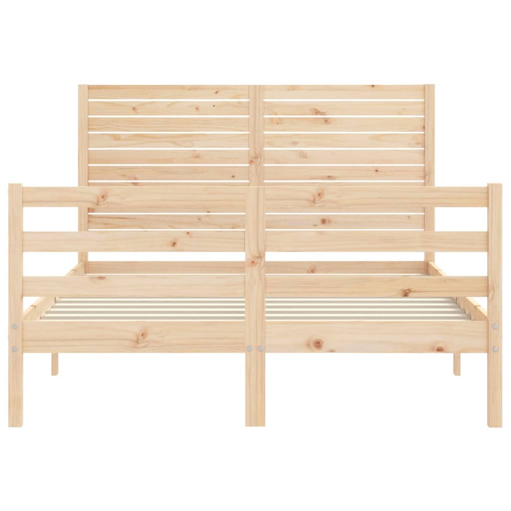 Bed Frame Without Mattress Solid Wood