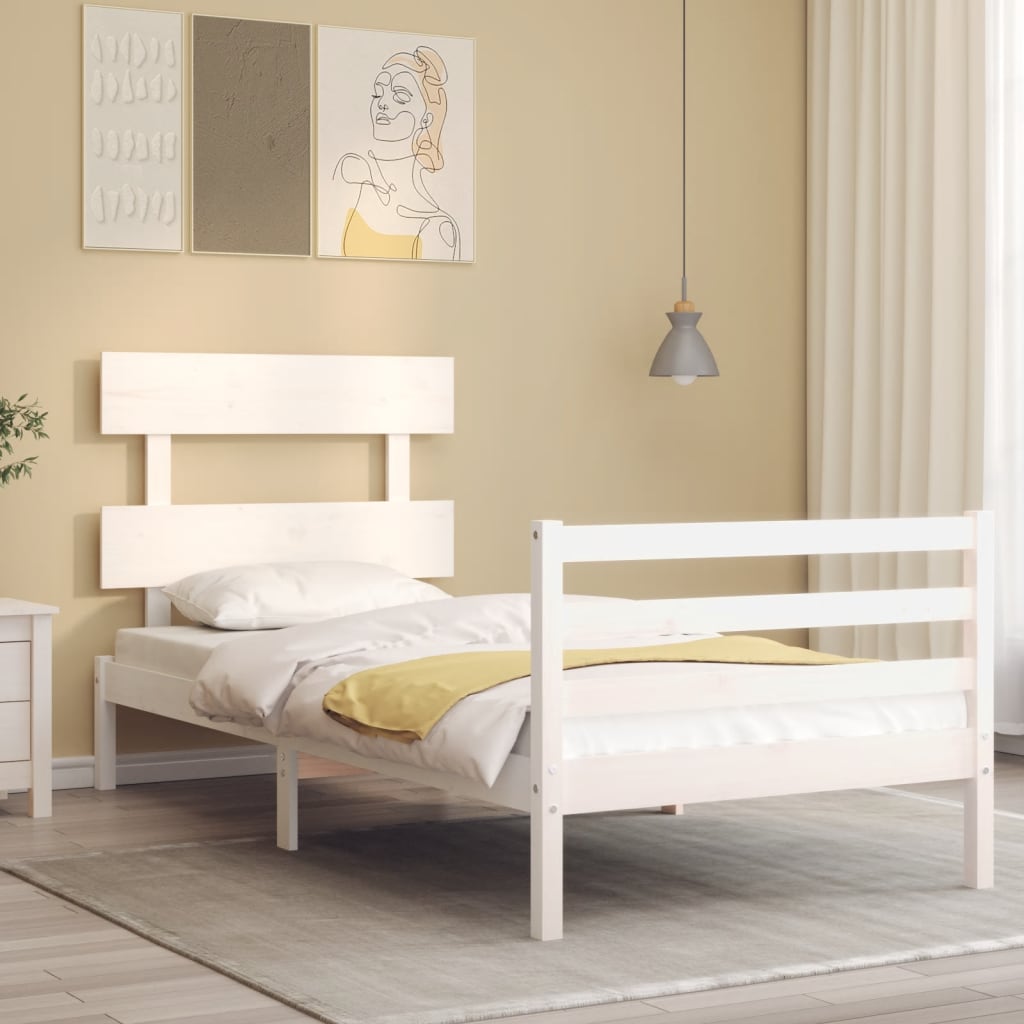 Bed Frame Without Mattress Solid Wood