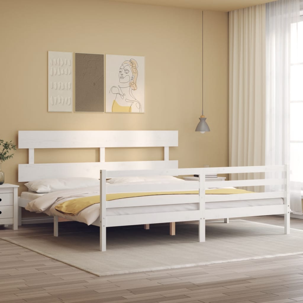 Bed Frame Without Mattress Solid Wood