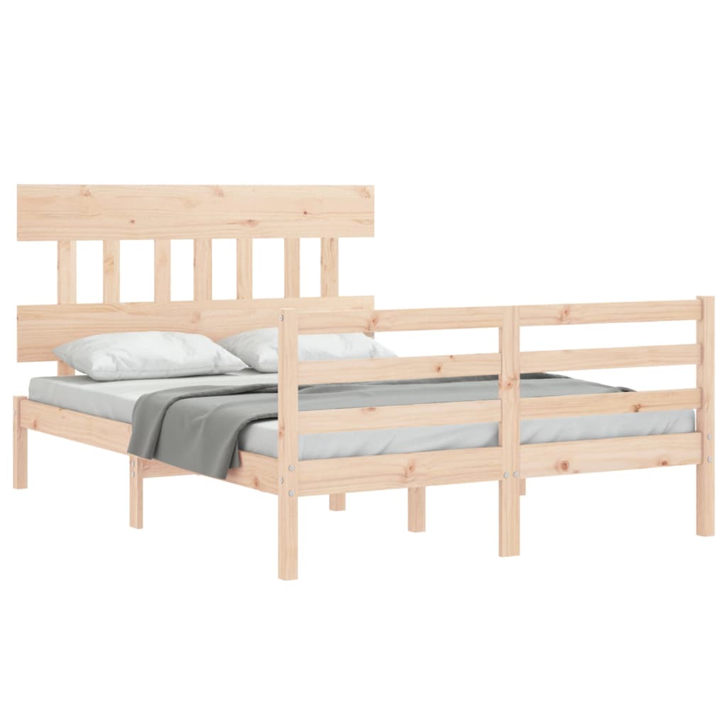 Bed Frame Without Mattress Solid Wood