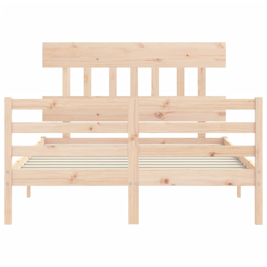 Bed Frame Without Mattress Solid Wood