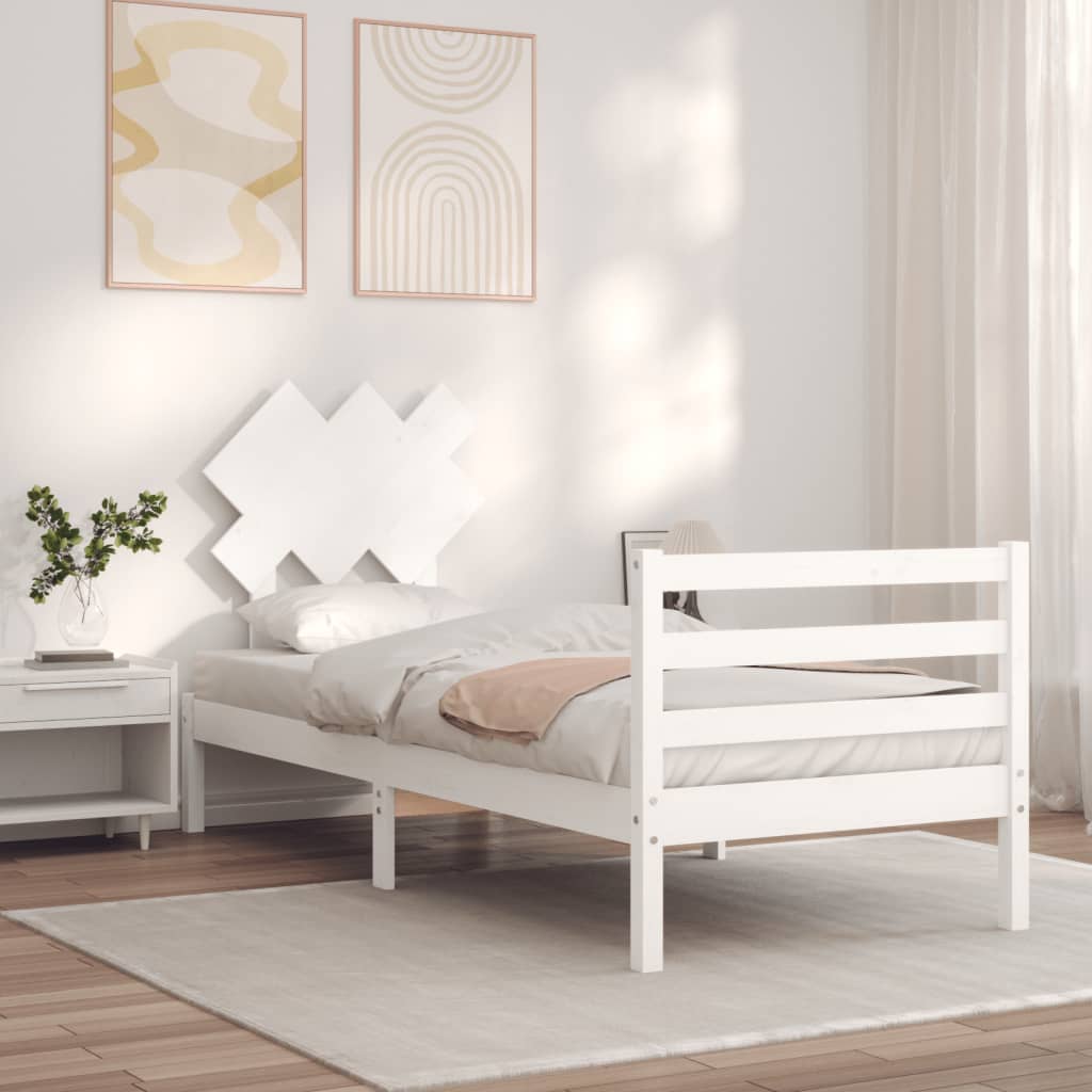 Bed Frame Without Mattress Solid Wood