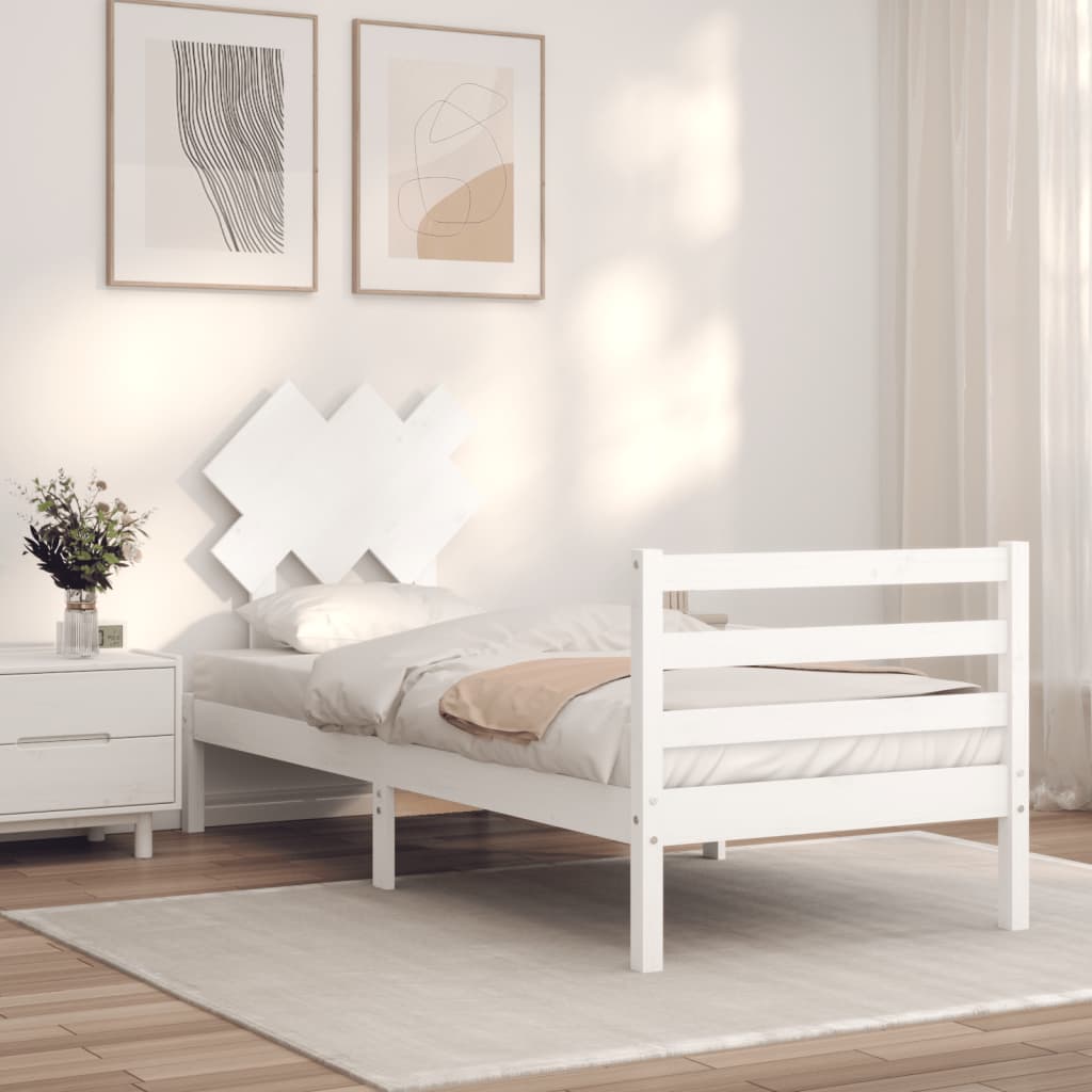 Bed Frame Without Mattress Solid Wood