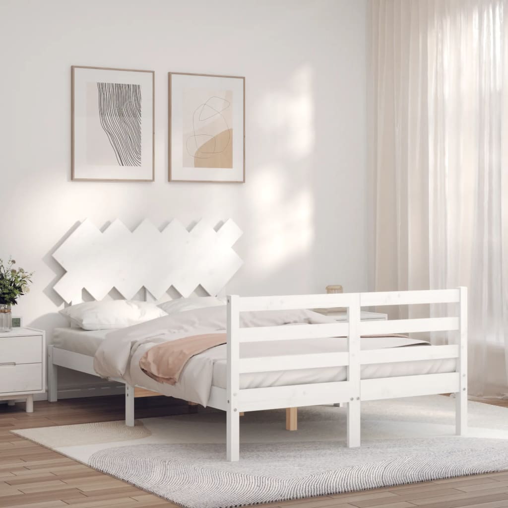 Bed Frame Without Mattress Solid Wood
