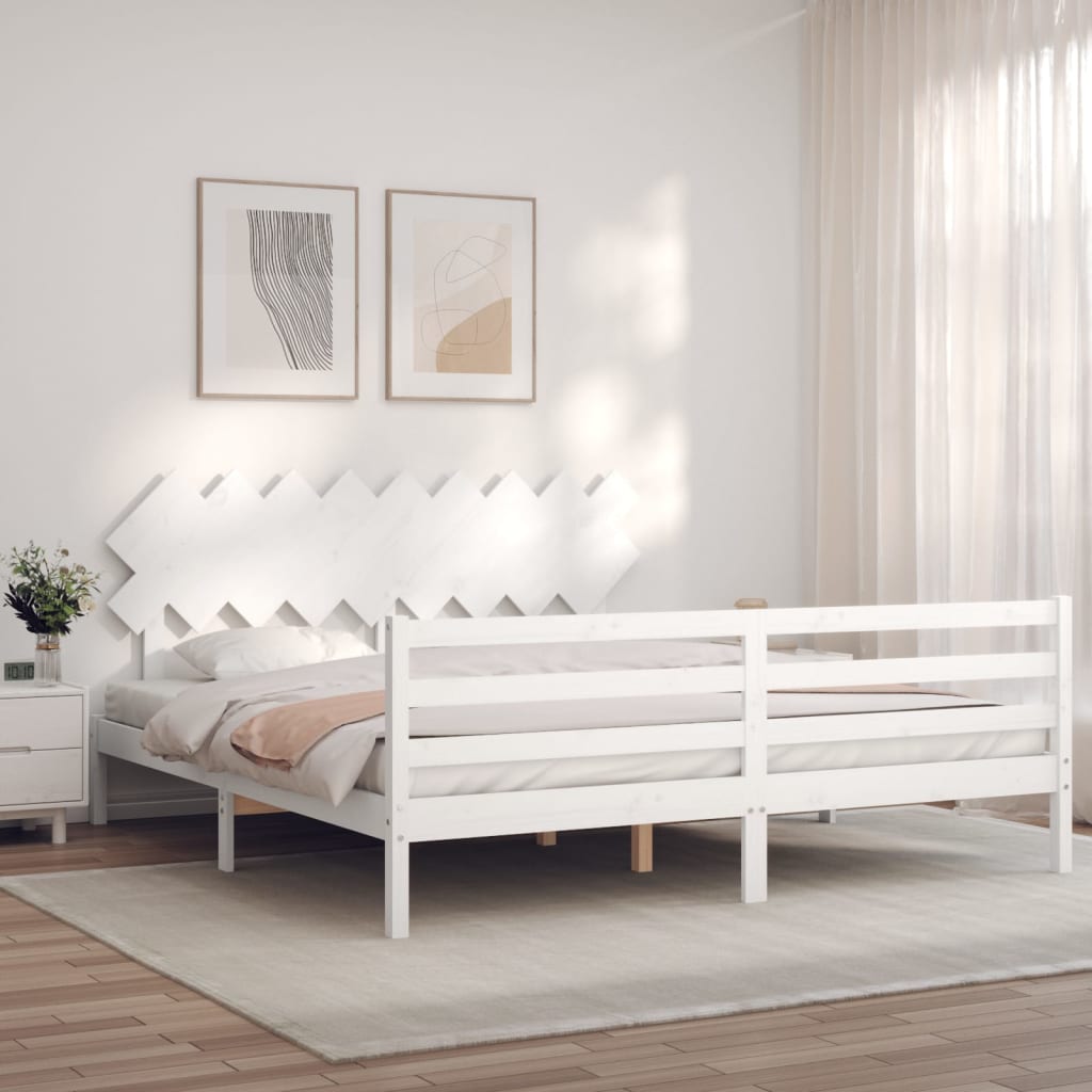 Bed Frame Without Mattress Solid Wood