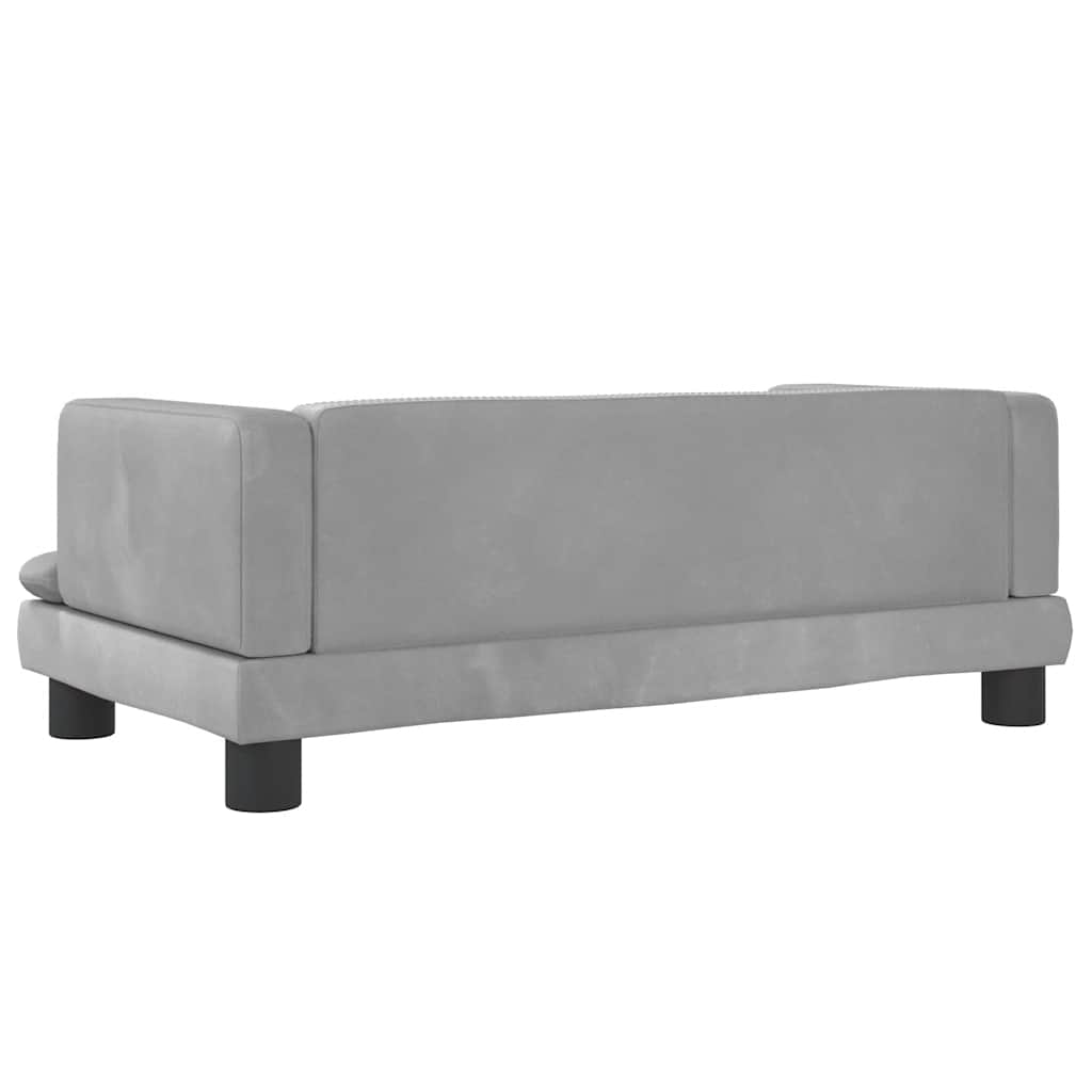Kids Sofa Velvet