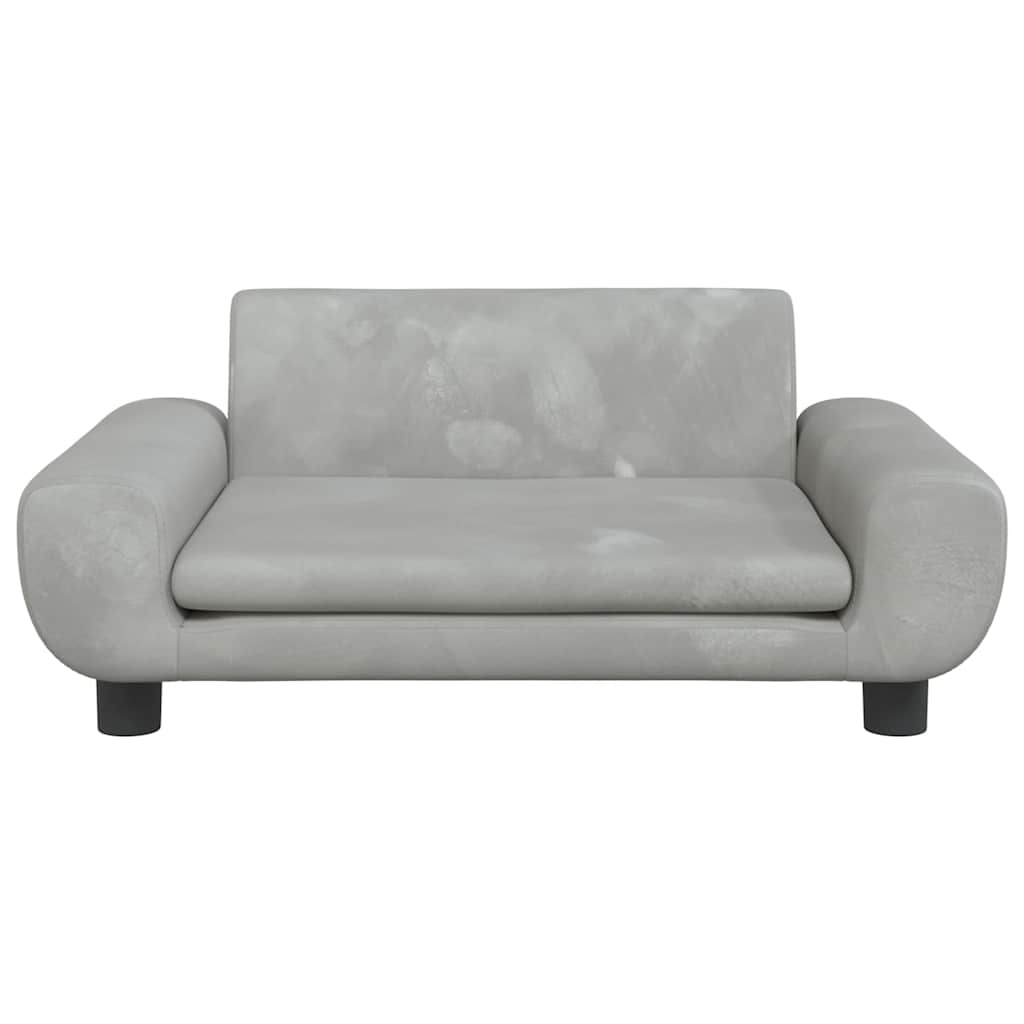 Kids Sofa Velvet
