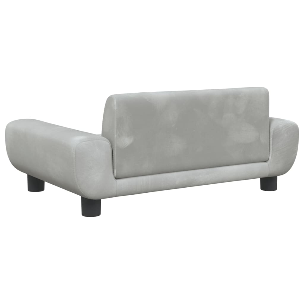 Kids Sofa Velvet
