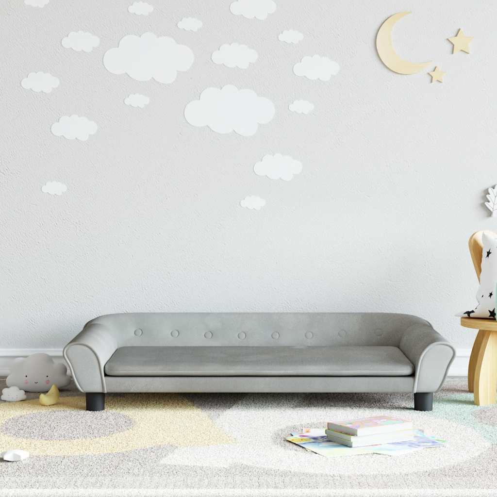 Kids Sofa Velvet