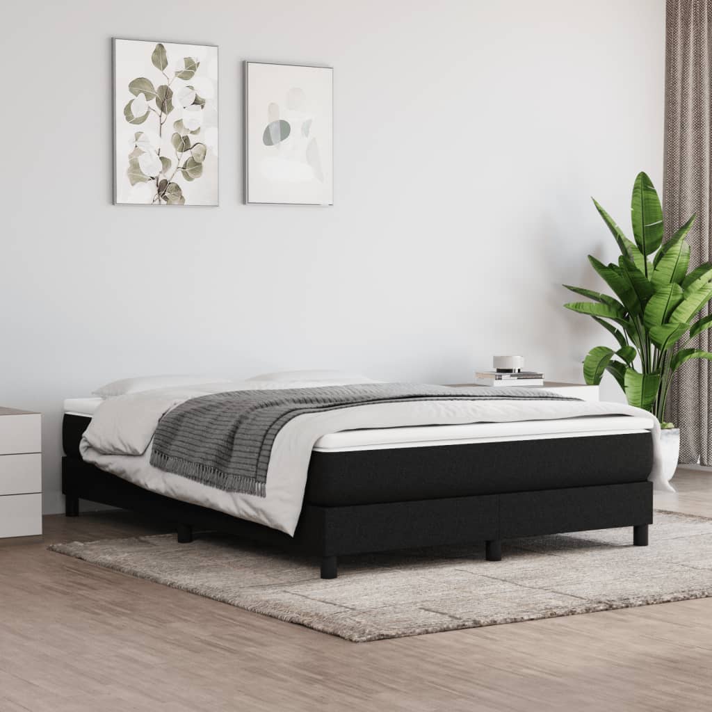 Box Spring Bed With Mattress 100X200 Cm Fabric