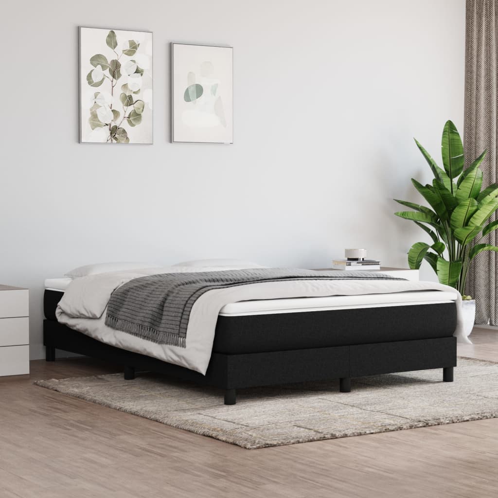 Box Spring Bed With Mattress 100X200 Cm Fabric