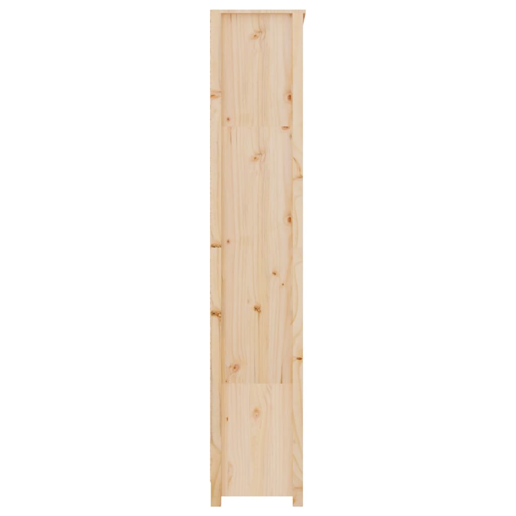 Book Cabinet 80X35X Solid Wood Pine