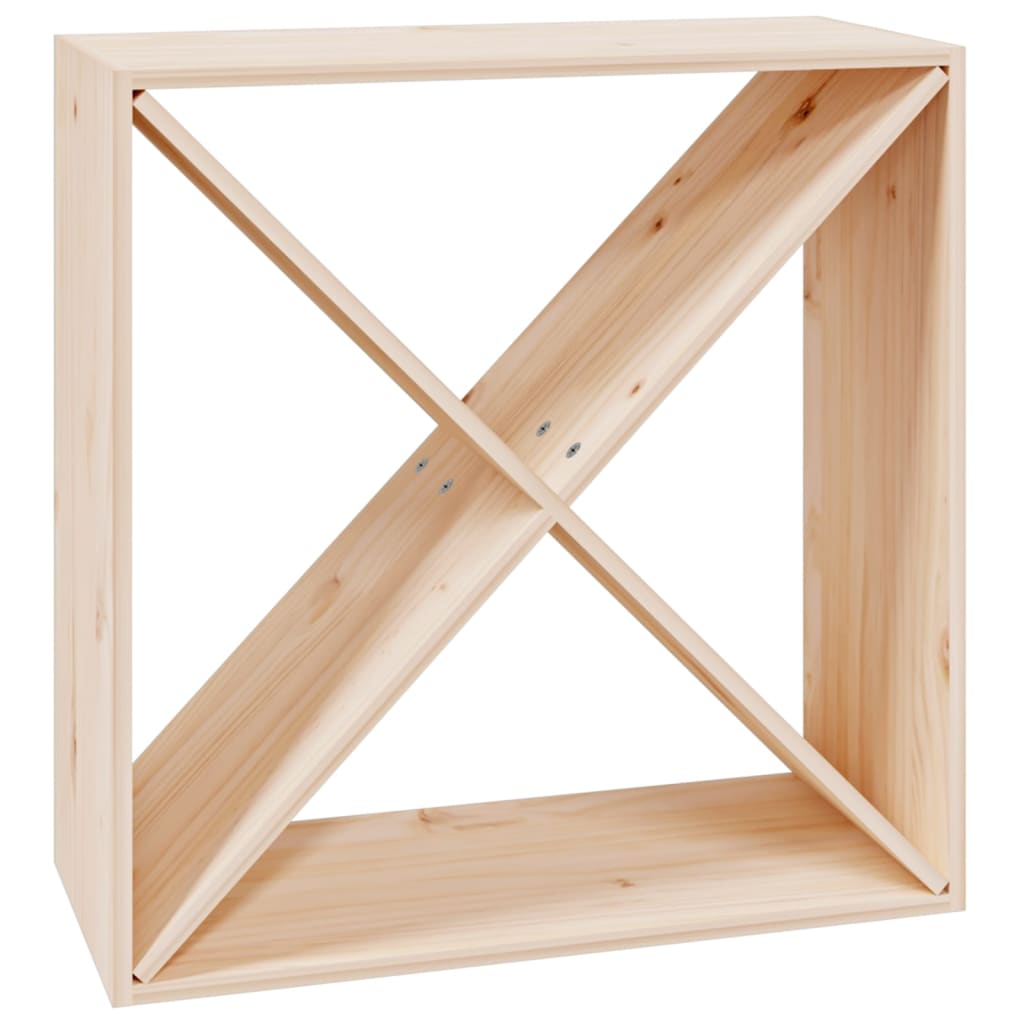 Wine Cabinet 62X25X62 Cm Solid Wood Pine