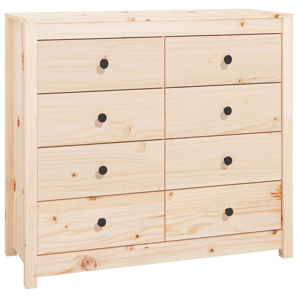 Side Cabinet Solid Wood Pine