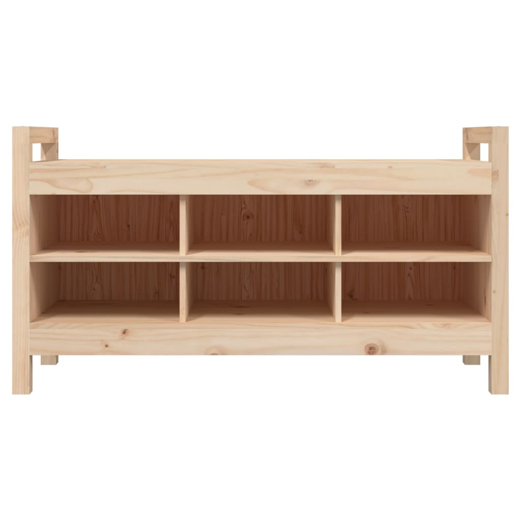 Hall Bench Solid Wood Pine