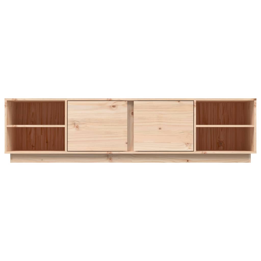 Tv Cabinet 156X40X40 Cm Solid Wood Pine