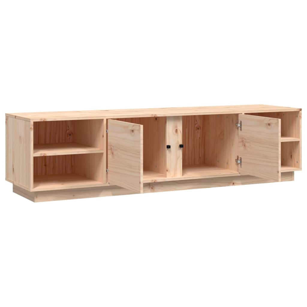 Tv Cabinet 156X40X40 Cm Solid Wood Pine