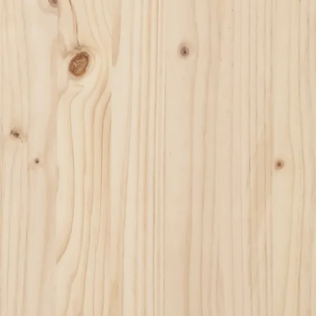 Tv Cabinet 156X40X40 Cm Solid Wood Pine