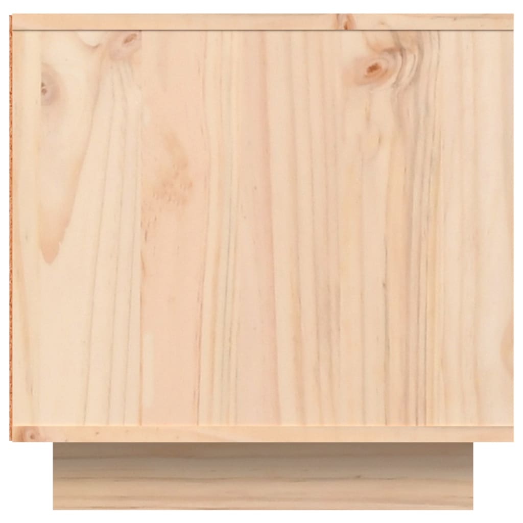 Tv Cabinet 140X40X40 Cm Solid Wood Pine