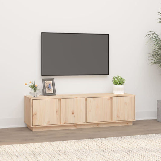 Tv Cabinet 140X40X40 Cm Solid Wood Pine