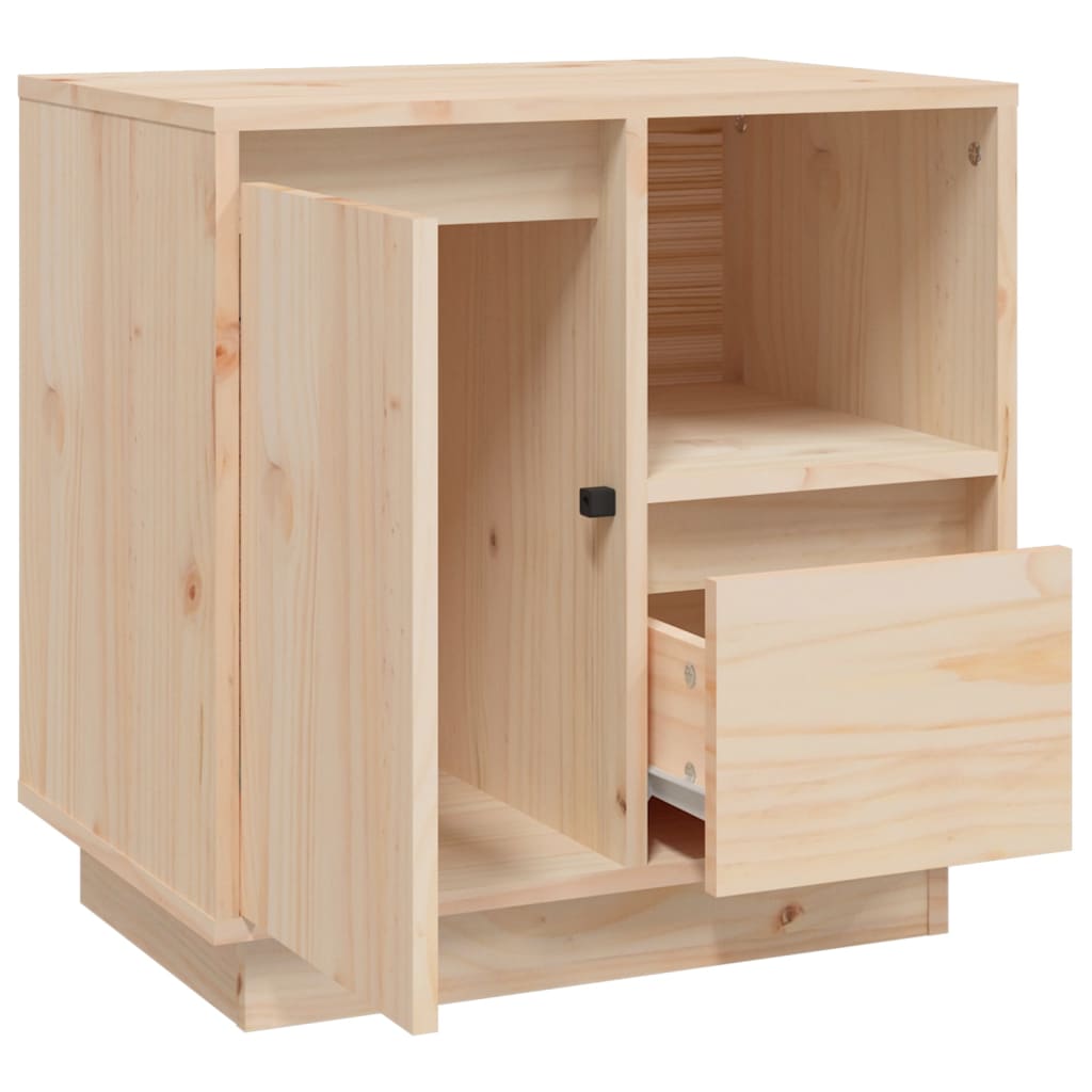 Bedside Cabinets 2 Pcs 50X34X50 Cm Solid Wood Pine