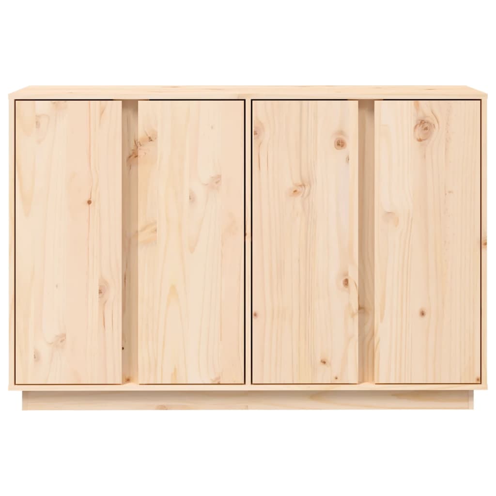 Sideboard 120X35X80 Cm Solid Wood Pine