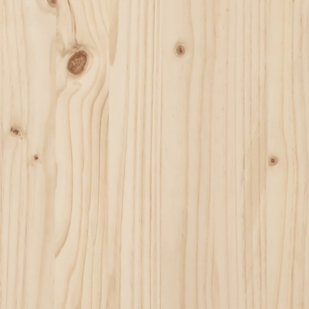 Highboard 60X40X116.5 Cm Solid Wood Pine