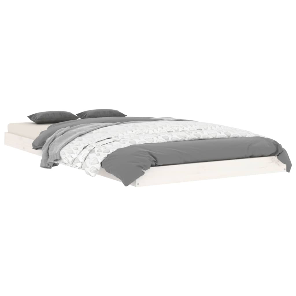 Bed Frame Without Mattress Solid Wood Pine
