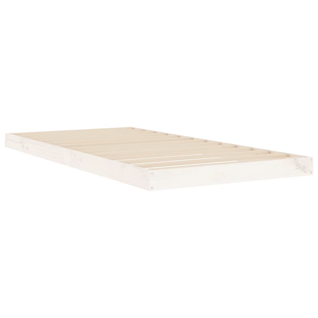 Bed Frame Without Mattress Solid Wood Pine