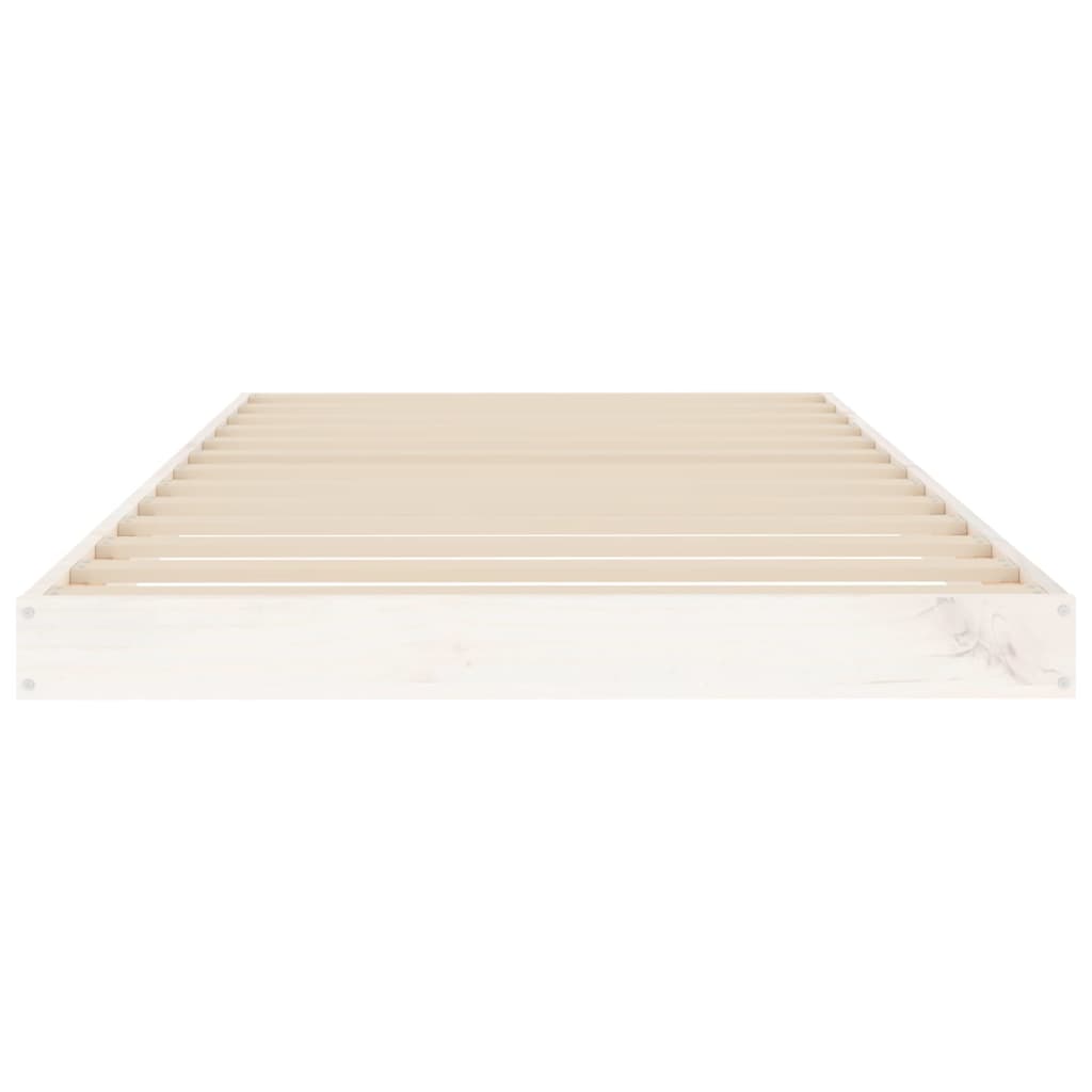 Bed Frame Without Mattress Solid Wood Pine